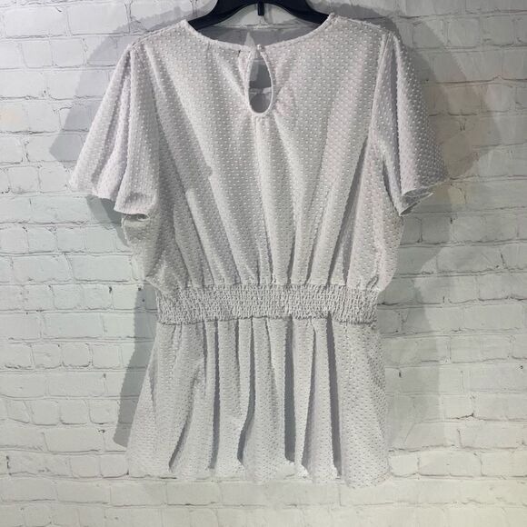 Lane Bryant Peplum Top - Picture 2 of 7